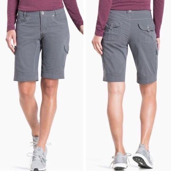Kuhl Splash Cargo Hiking Short Gray Womens 4 - Picture 13 of 13
